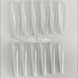 3XL COFFIN NAILS | PRESS ON NAILS
